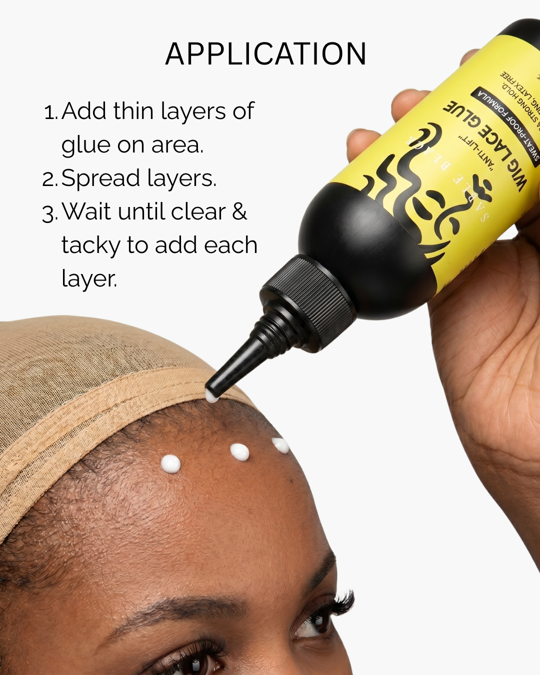 Anti-lift Sweat proof Wig Lace Glue