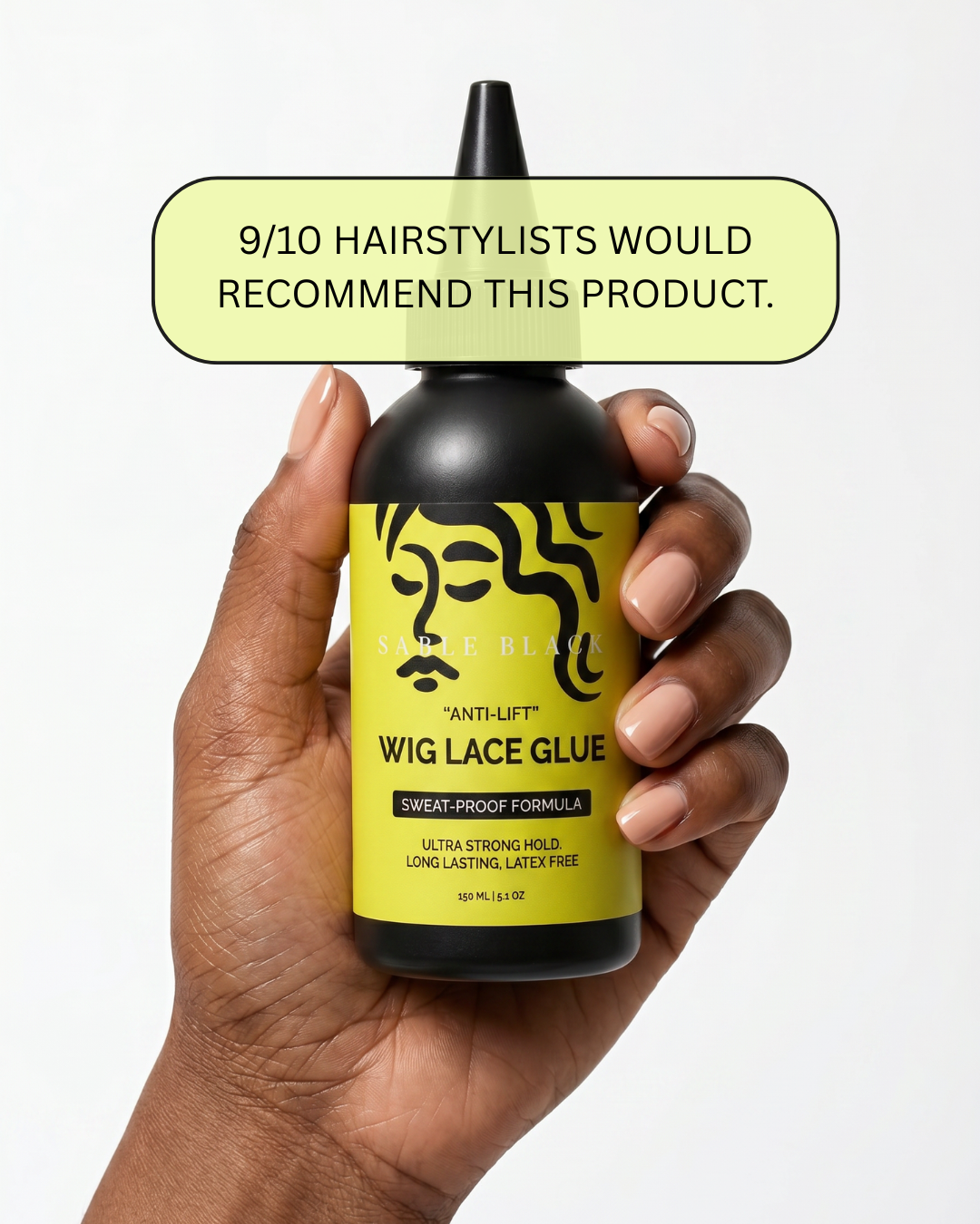 Anti-lift Sweat proof Wig Lace Glue - 150ml